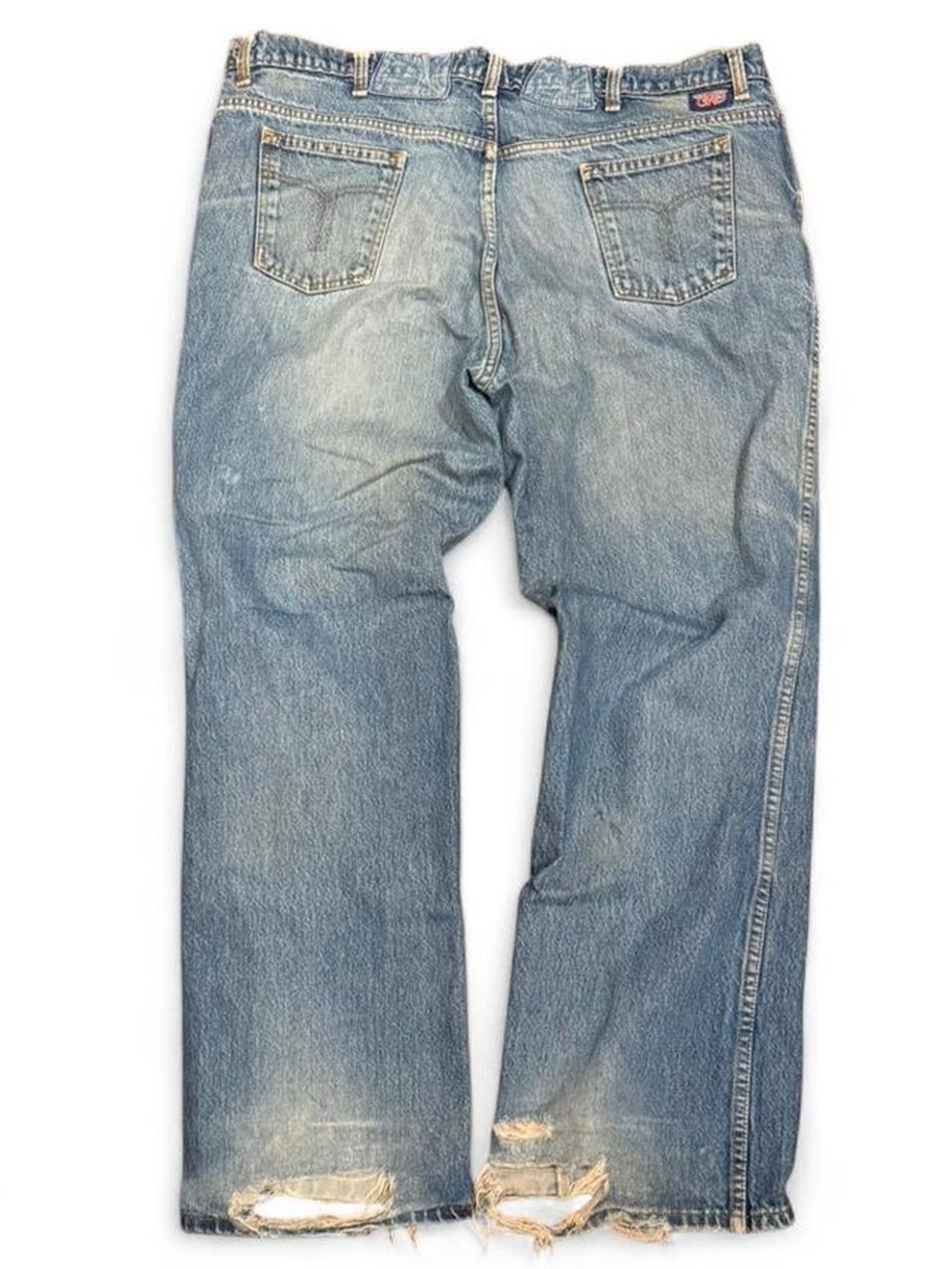 Vintage GWG Reworked Faded Baggy Jeans